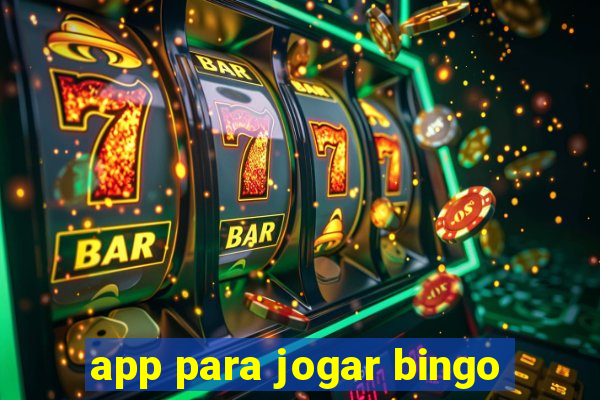 app para jogar bingo